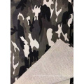 Popular camouflage pattern fleece knitting terry fabric for sportswear military